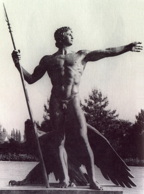 Arno Breker, Alexandre o Grande com a Águia de Zeus, 1982