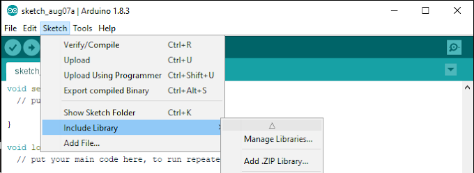 Cara Menginstall Library di Arduino IDE - RTC DS3231