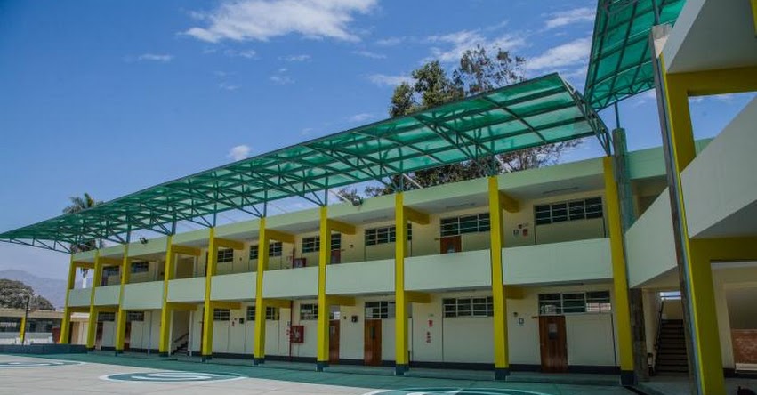 Inauguran nueva infraestructura del colegio César Abraham Vallejo Mendoza en la ciudad de Chepén - La Libertad