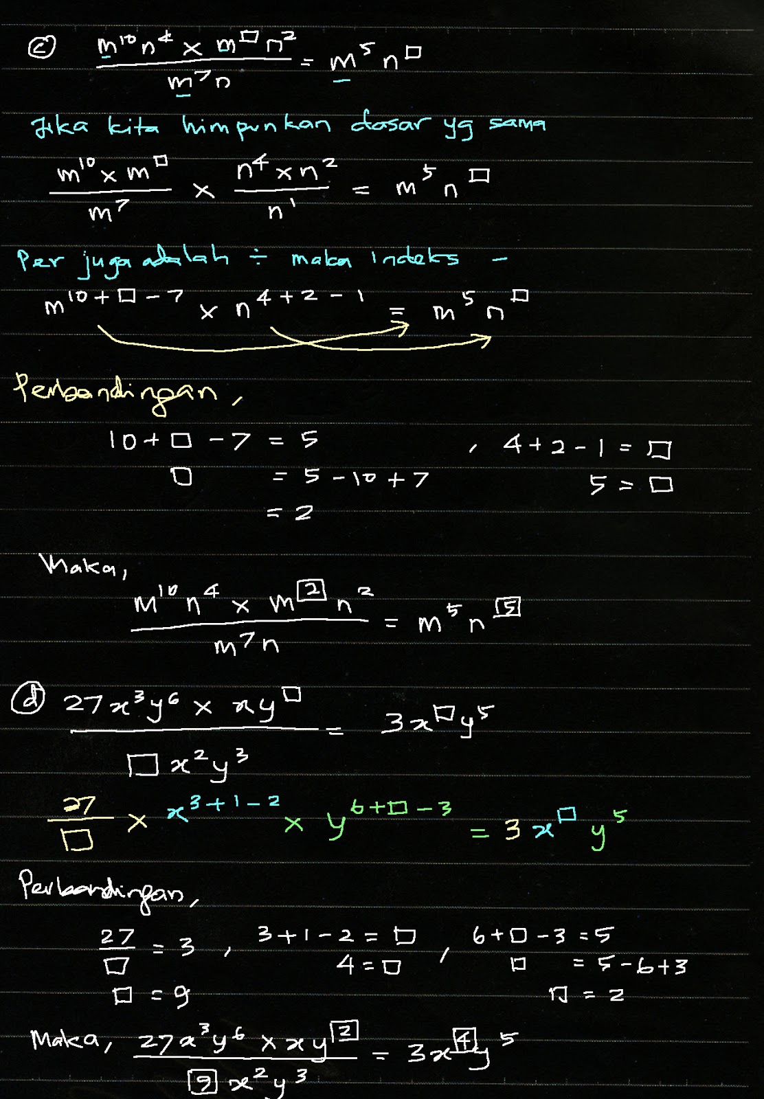 Uji Minda 1 2c Ms 10 Bab 1 Indeks Tingkatan 3