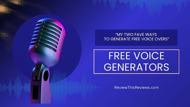 Free AI Voice Generator For Content Creators - My Two Fave Choices