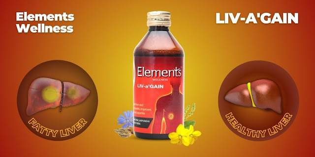 Elements Wellness Liv-a'Gain Liquid 200 ML