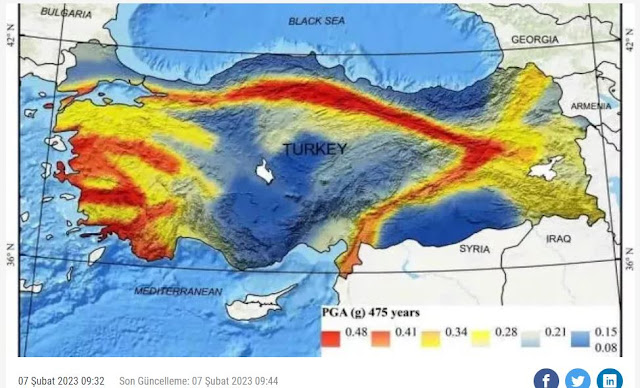  Ιταλός ειδικός: «Η Τουρκία μετακινήθηκε 3 μέτρα με το σεισμό!»