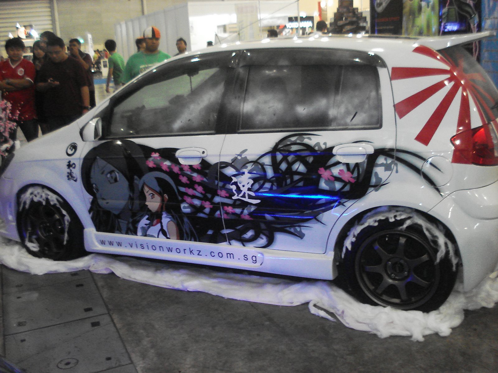 Body Painting Bolet: Hyundai Getz Airbrush Modification