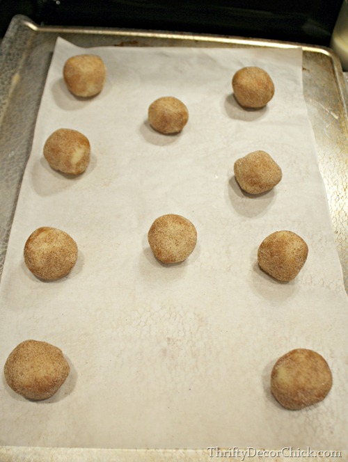 snickerdoodle cookies