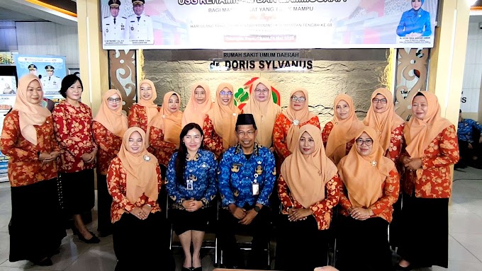 RSUD dr. Doris Sylvanus Gelar Pemeriksaan Kesehatan Gratis Sambut HUT Kalteng ke-68