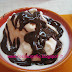 Frozen yogurt al salsa di cioccolato