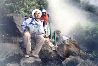 air panas Gunung Gede