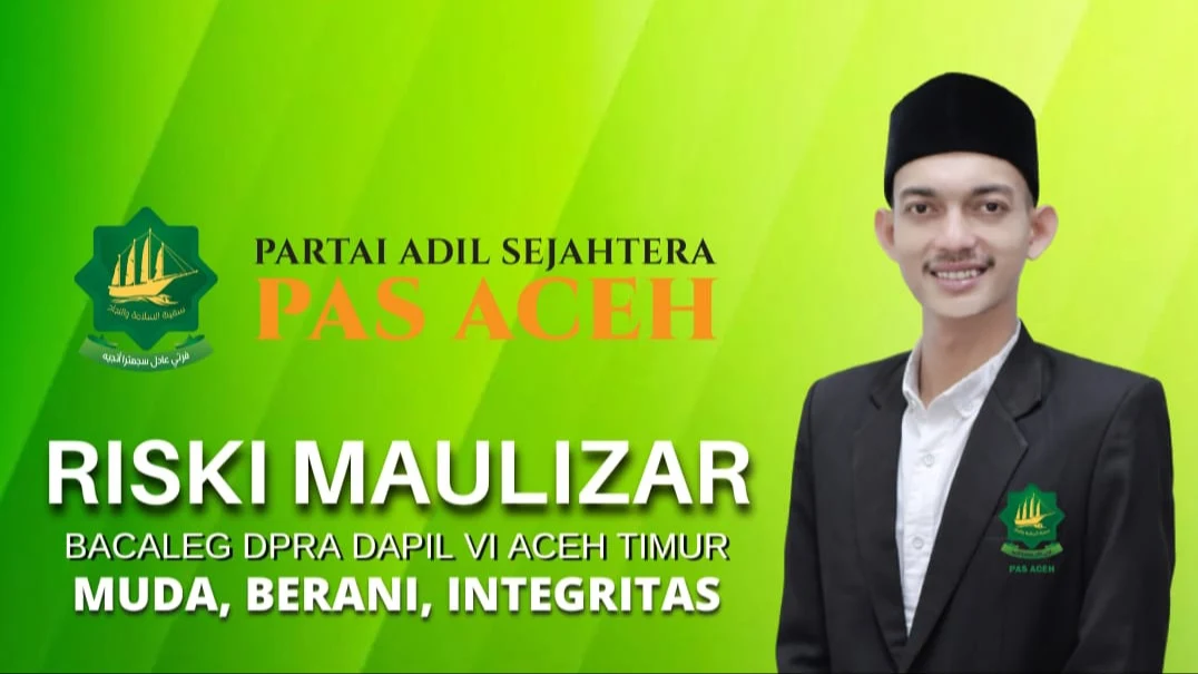 Riski Maulizar, Bacaleg DPRA Dapil VI Aceh Timur