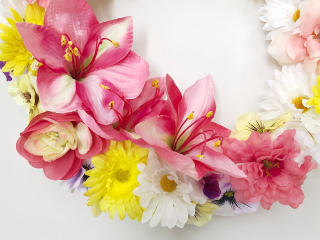 Spring Wreath DIY for Mothers Day