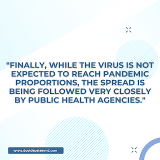 Finally, while the virus is not expected to reach pandemic proportions, the spread is being followed very closely by public health agencies. #pandemic #viralinfection #publichealth