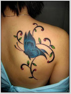 Idea for a Butterfly Tattoo for girls