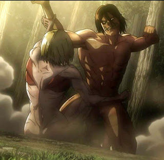 Attack Titan vs  Female Titan