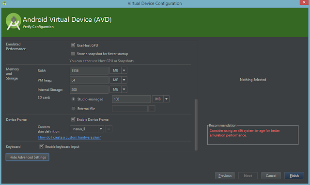 Cài máy ảo AVD trong Android Studio