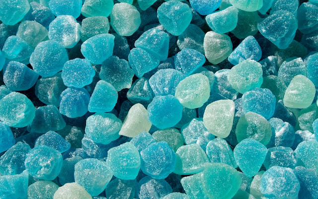 Blue Jelly Candy