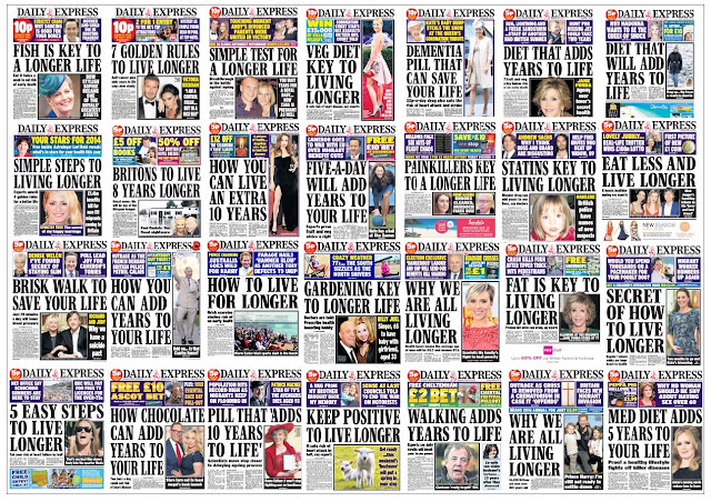 express live forever front pages