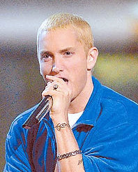 Eminem Caesar Cut Hairstyle - Cool Men's Hair