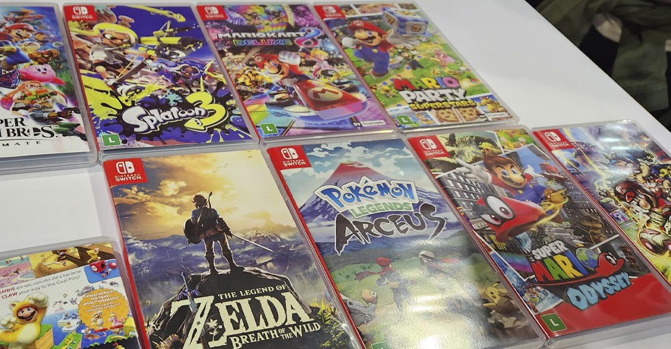 Brasil  Nintendo anuncia lançamento de nova leva de jogos em mídia física  para o país