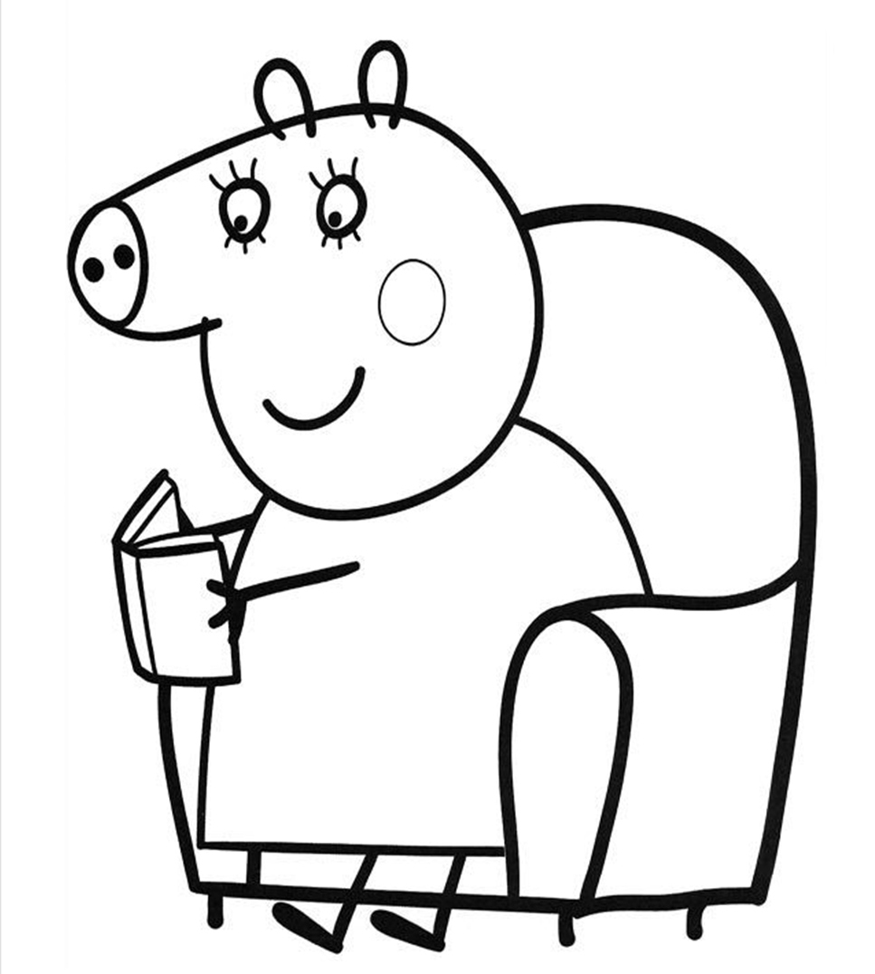 Download Desenhos da Peppa para colorir