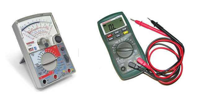Multimeter Analog dan Digital