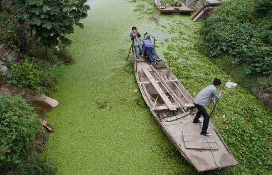 17 GAMBAR  Sungai KOTOR  YANG  MENGERIKAN Di China 11 