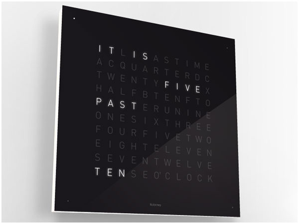 Cool Stuff: QLOCKTWO Wall Clock | Times New Geek