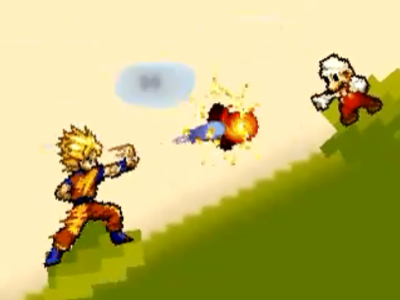 Goku VS Super mario bros