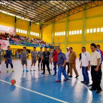 Semarakkan HUT RI ke-77, Lokot Nasution Gelar Turnamen Futsal Merdeka Cup Antar Pelajar