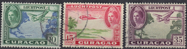 Curaçao - 1942 - Air post stamps