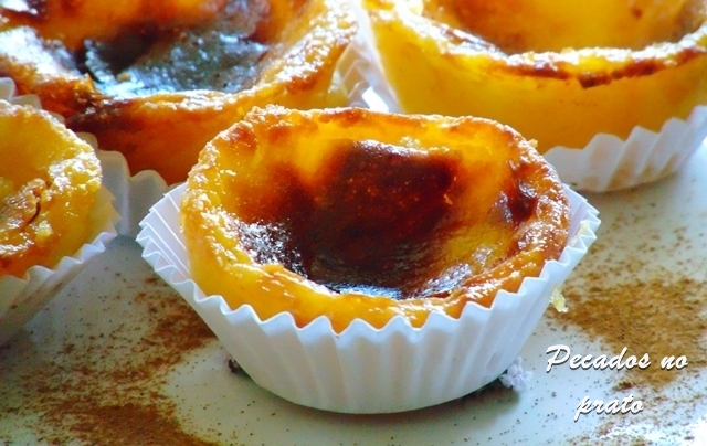 Queijadas de nata simples e fáceis do Marco