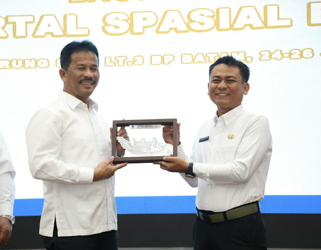 BP Batam Bersama Badan Informasi Geospasial Launching Geoportal Spasial