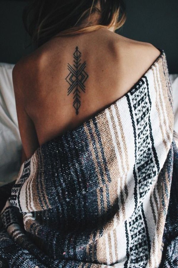 Este menor tribal design não pode realmente dizer alguma coisa, mas é uma bela tatuagem com um design apaixonante.