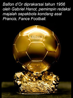 Sejarah Adanya Penghargaan FIFA Ballon D’Or Bola