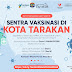 Sentra Vaksinasi di Kawasan Wisata Pantai Amal Baru