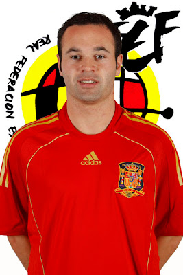 Andres Iniesta Lujan, Barcelona, Spain, Images