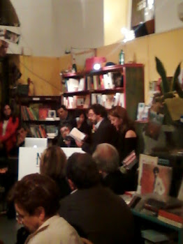 Presentazione di "Tunisi, taxi di sola andata", 16 maggio 2012, libreria N'Importe Quoi, Roma