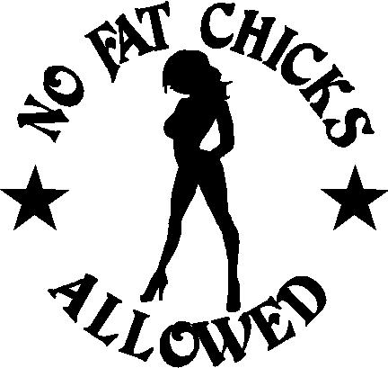 No Fat Chicks Allowed World
