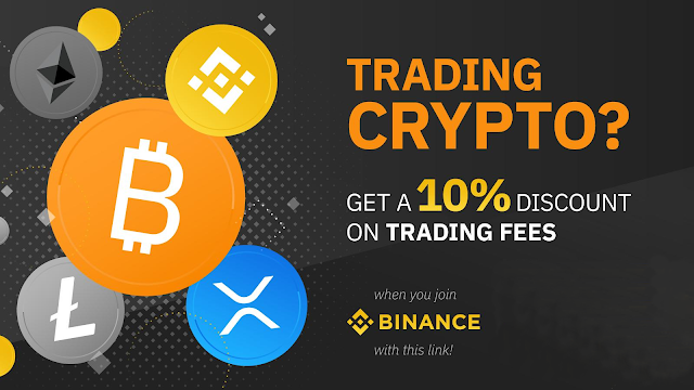 Binance 10% discount on trading fees