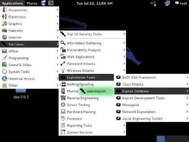 kali-tutorial-find-exploits-searchsploit- picateshackz.com