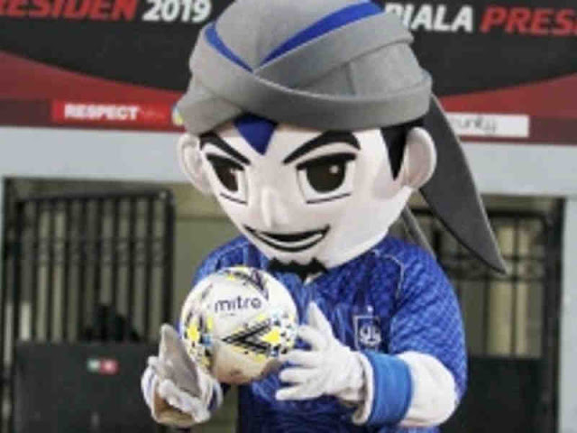 Maskot PSIS Semarang, Emje Kampanyekan Pesan Mulia di Piala Presiden