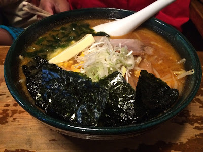 Ramen soup in Tokyo