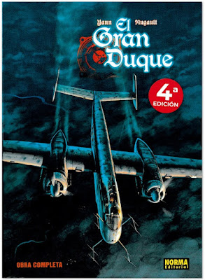 El gran duque comic bélico de Yann y Hugault sobre aviadores Segunda Guerra Mundial