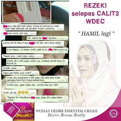 BERJAYA HAMIL DENGAN SAPUAN HORMON CREAM WDEC