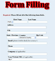 form filling jobs