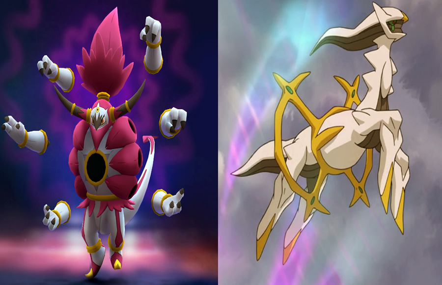 Is arceus stronger than Hoopa
