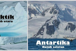 Perbedaan Antara Kutub Utara Dan Selatan Bumi