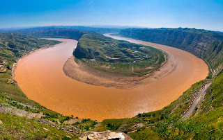 Yellow River pictures, cool nature image, widescreen nature wallpaper