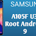 A105F U3 ROOT ANDROID 9