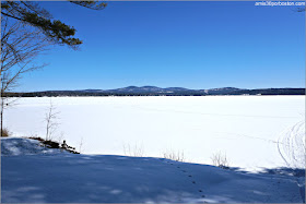 Lago Winnisquam en New Hampshire 