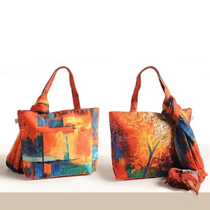 ARTISTIC BLISS BAGS & SCARF – SCF